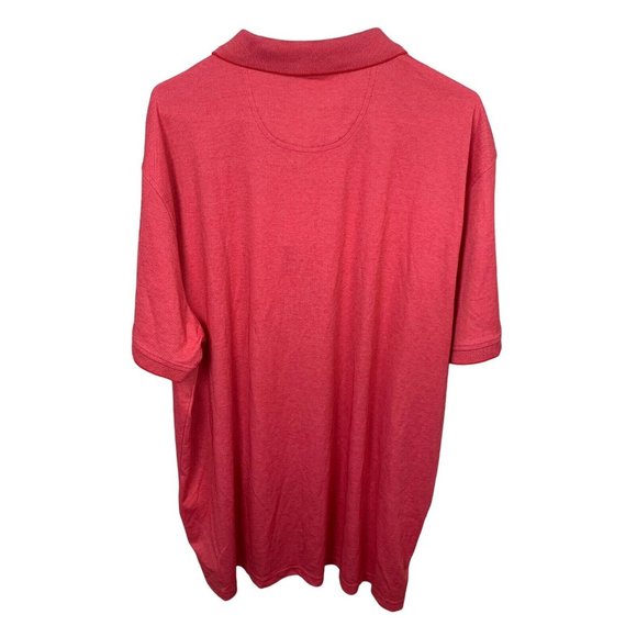 MEMBER'S MARK 2XL Polo Mens Coral Short Sleeve Shirt XXL NEW Golf Work Casual - Picture 10 of 10